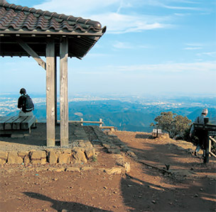 Look across Tokyo on Mt. Hinode